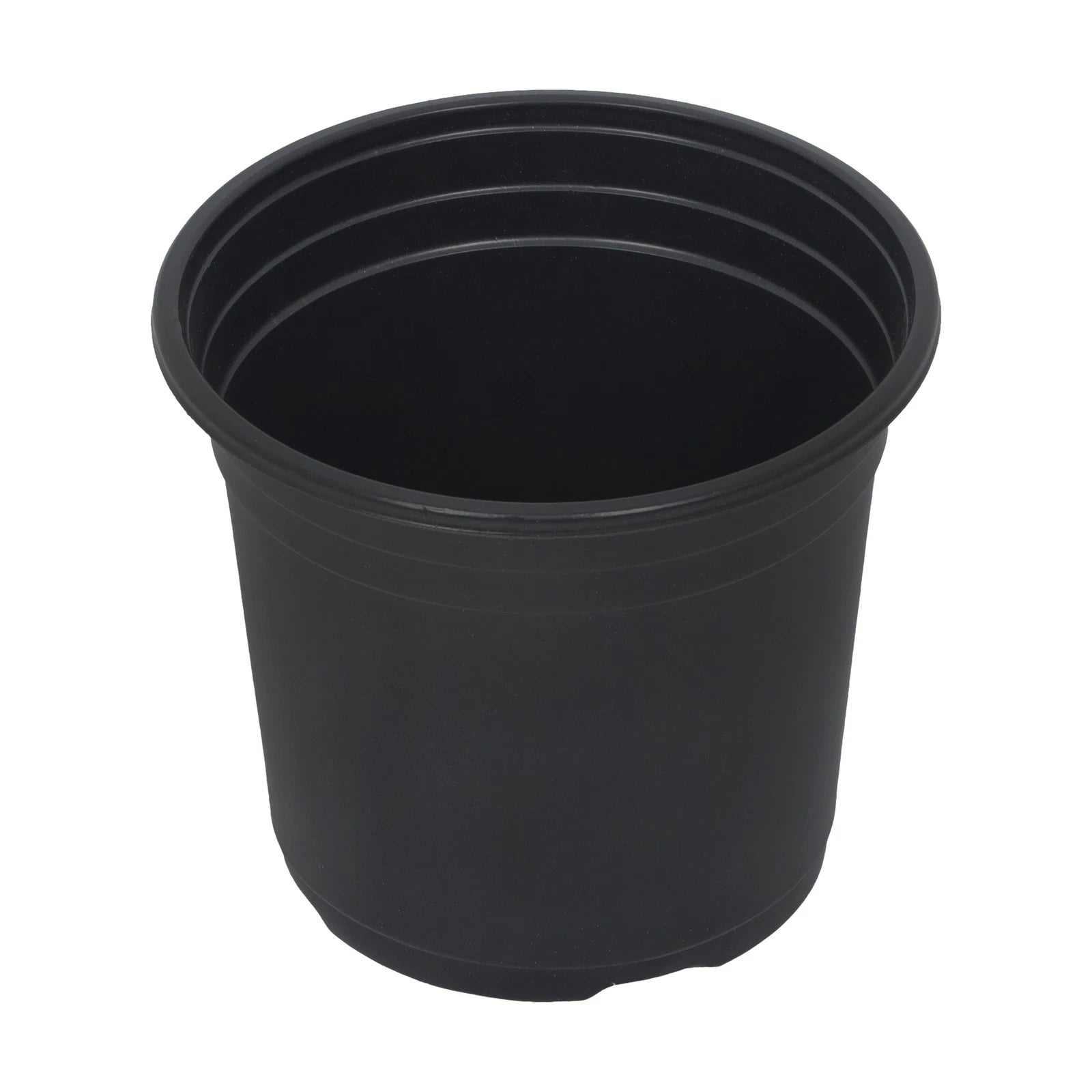 Set of 100 Plastic Flower Nursery Pots with Drainage Hole