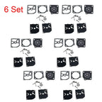 6X Carburetor Kit Rebuild Gasket for Poulan Weedeater McCulloch ZAMA RB-39