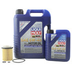 6L Liqui Moly Leichtlauf High Tech 5W40 Engine Oil Change Kit for C117 X156 (2011–2019)