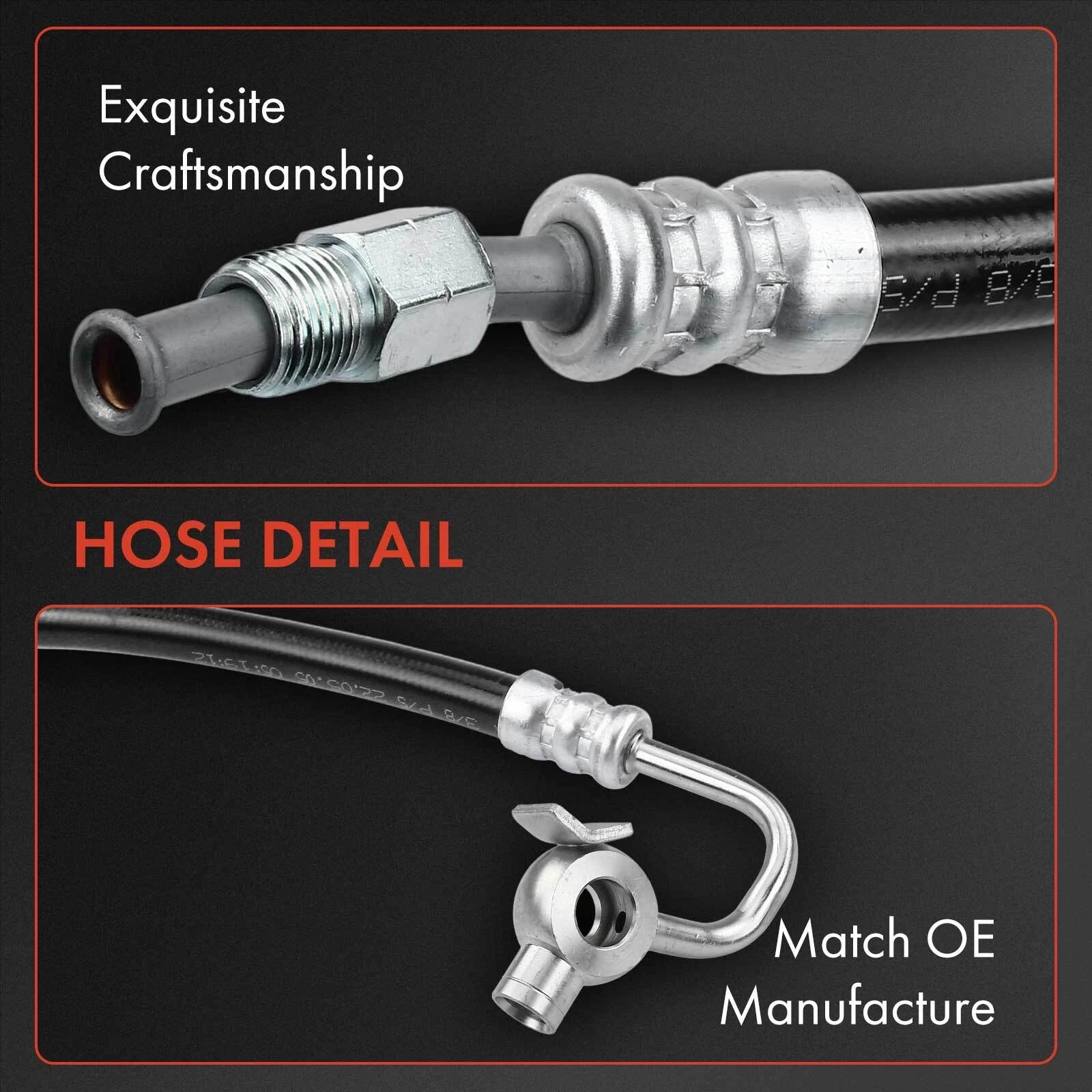 Power Steering Pressure Line Hose Assembly for Toyota Tacoma (1998–2004)