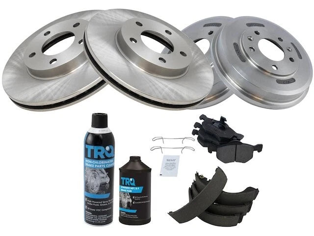 Brake Pad Rotor Shoe Drum Kit for Mazda Tribute (2001–2004) YT922JB