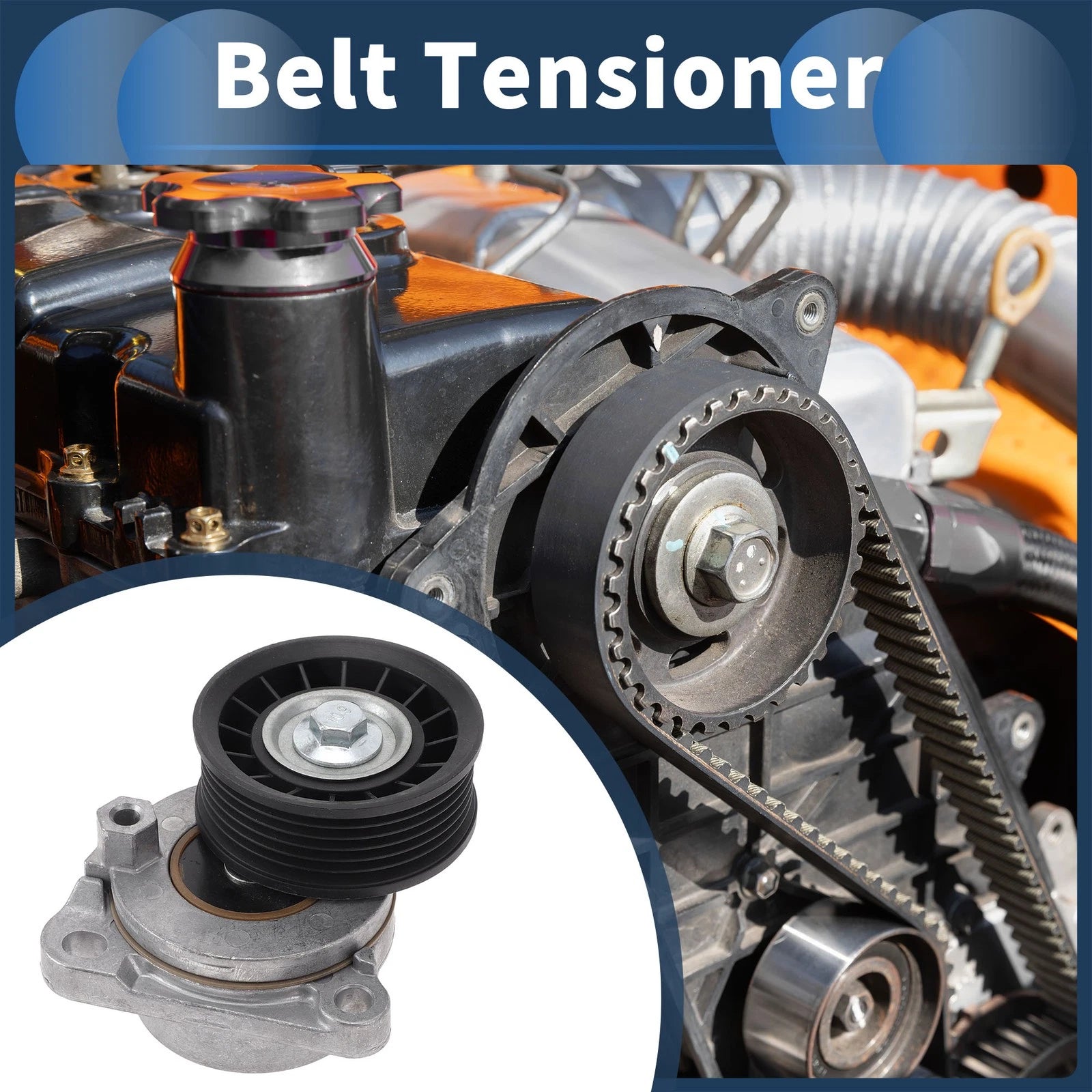 Belt Tensioner for Ford Escape (2009–2012) 2.5L L4 Gas No. 6E5Z6A228B