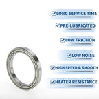 Deep Groove Ball Bearing P6 for Scooter Skateboard Wheel (65x85x10mm)