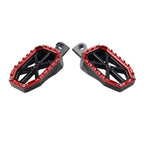 Rear Foot Pegs for Harley Electra Glide Classic Black/Red