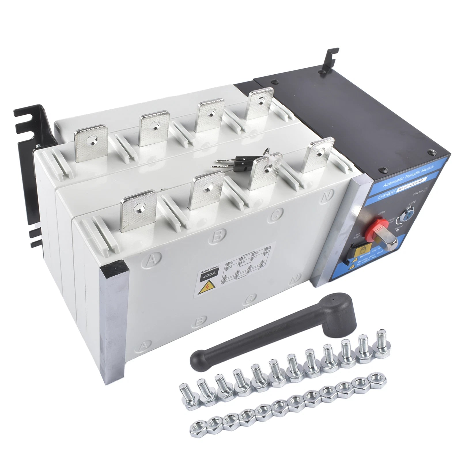 Automatic Transfer Switch 4P 400A for Industrial Applications (110V/220V)