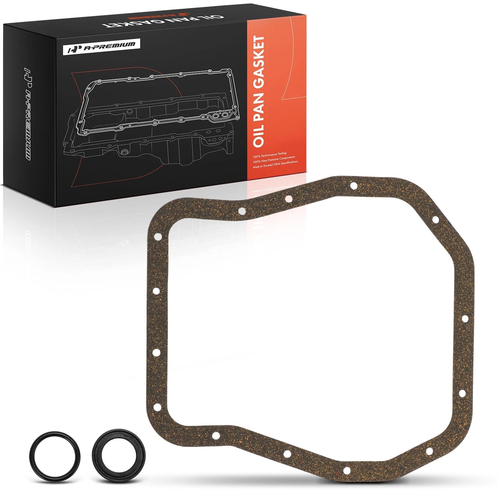 Engine Oil Pan Gasket Set for Subaru Outback, Forester, Impreza, Legacy 