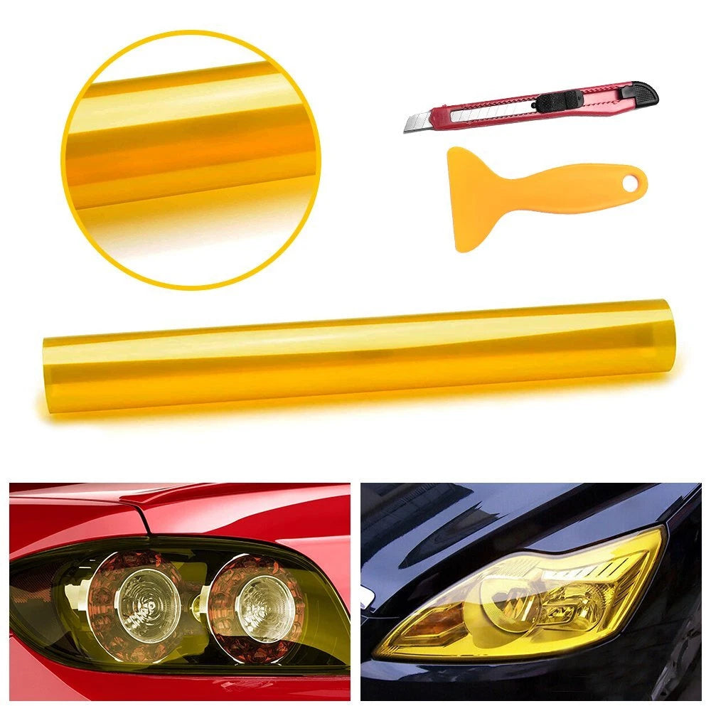 Tint Film for Headlights Taillights Fog Lights (Universal)