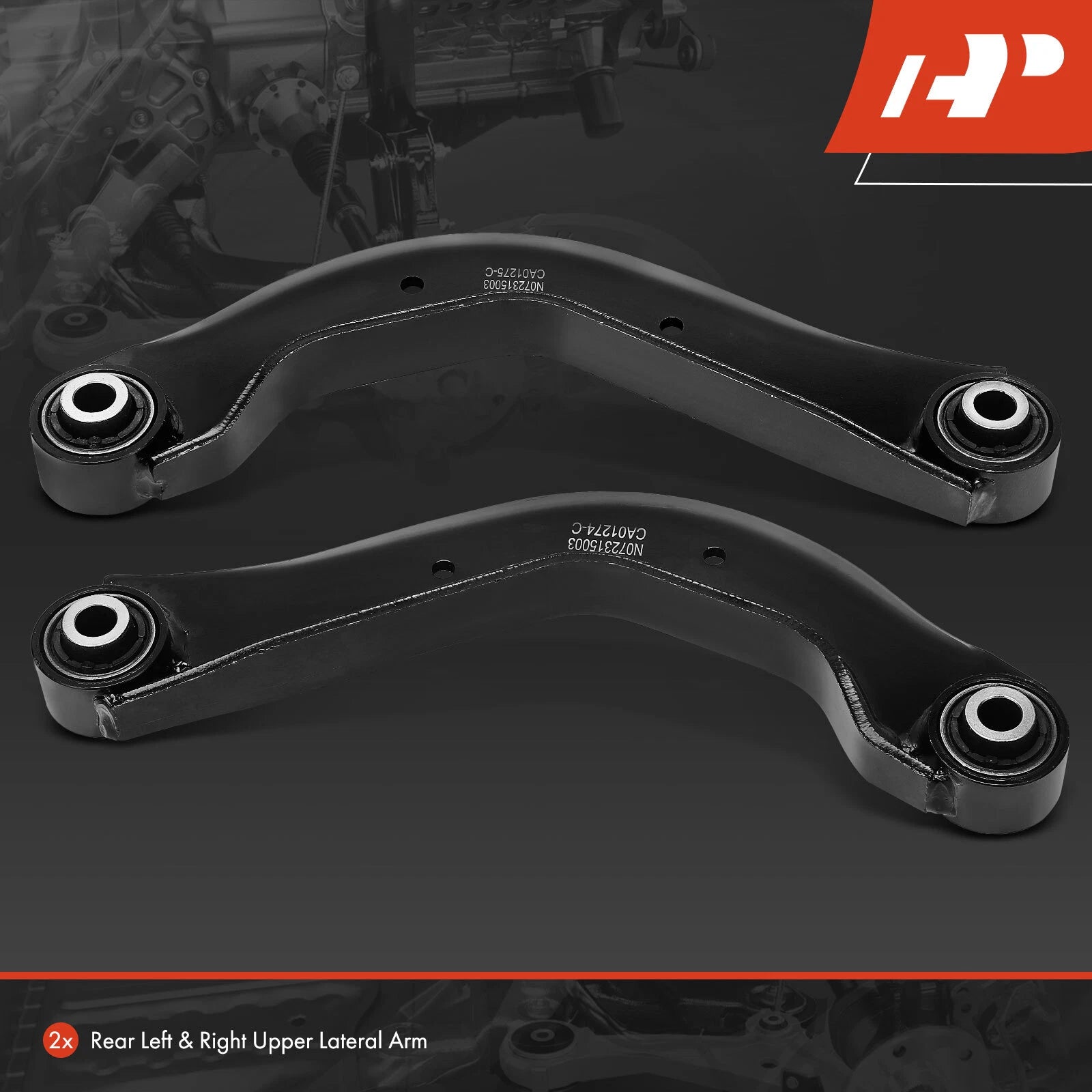 2X Rear Upper Control Arm for Hyundai Sonata (2015–2019) Kia Optima (2019–2020)