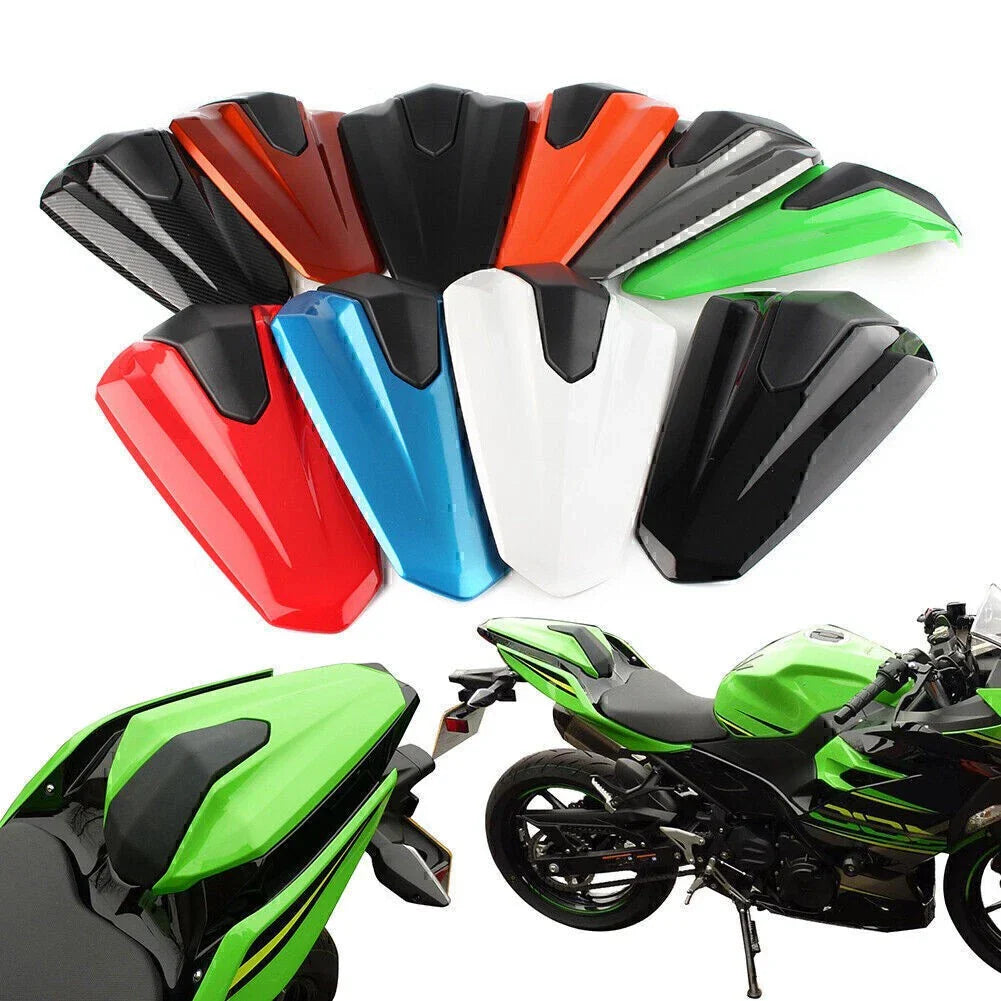Rear Pillion Cowl Seat Cover for Kawasaki Ninja 400 (2018-2023) Blue
