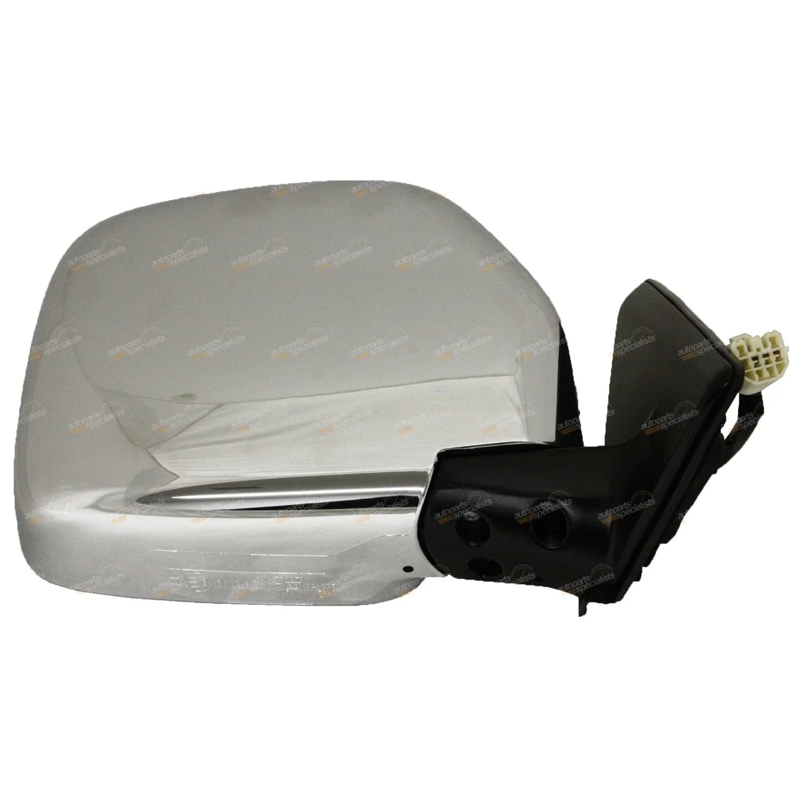 RH Chrome Electric Door Mirror for Toyota Landcruiser Prado (1996–2002)