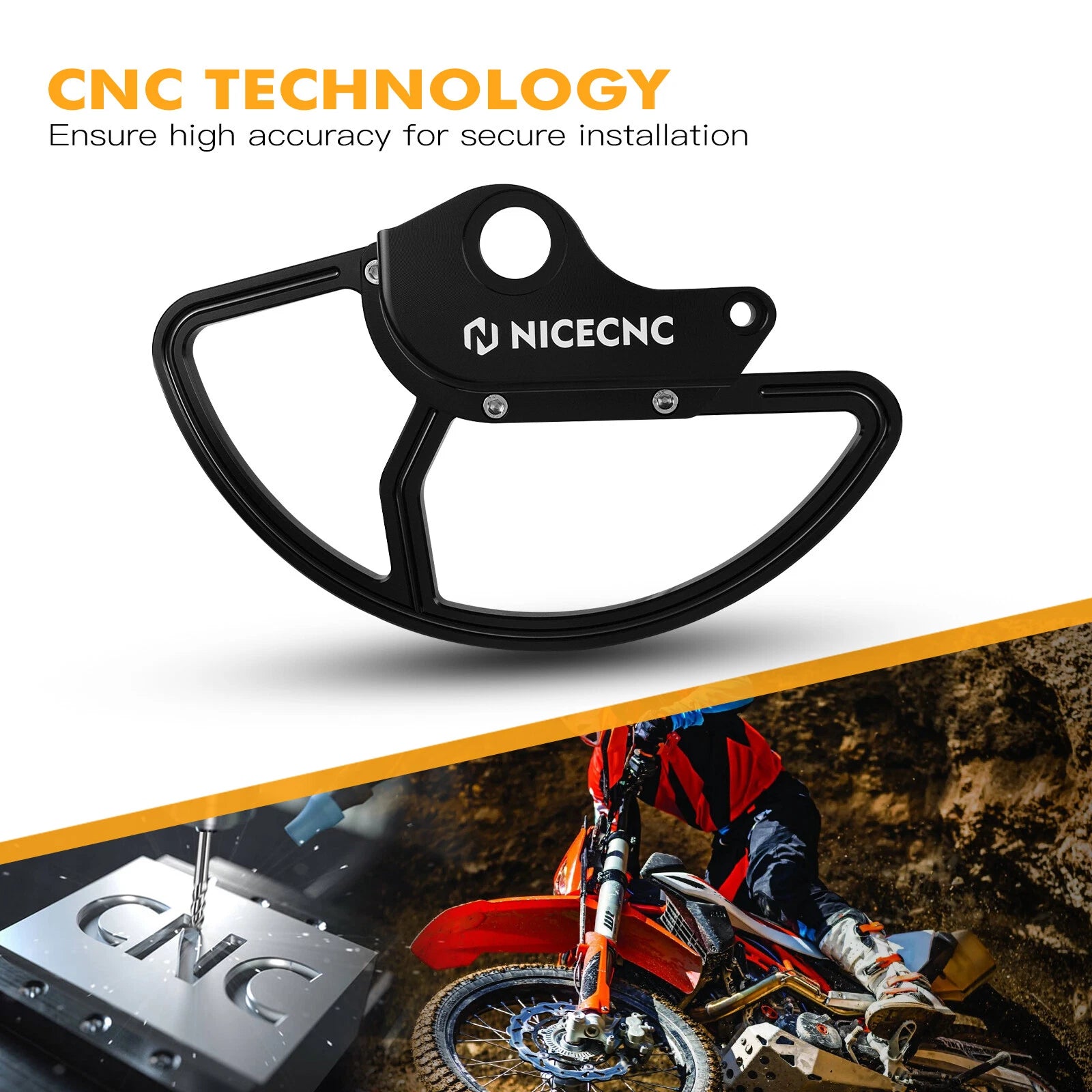 CNC Front Brake Disc Cover Guard for Husqvarna 701 Enduro (2016–2024)