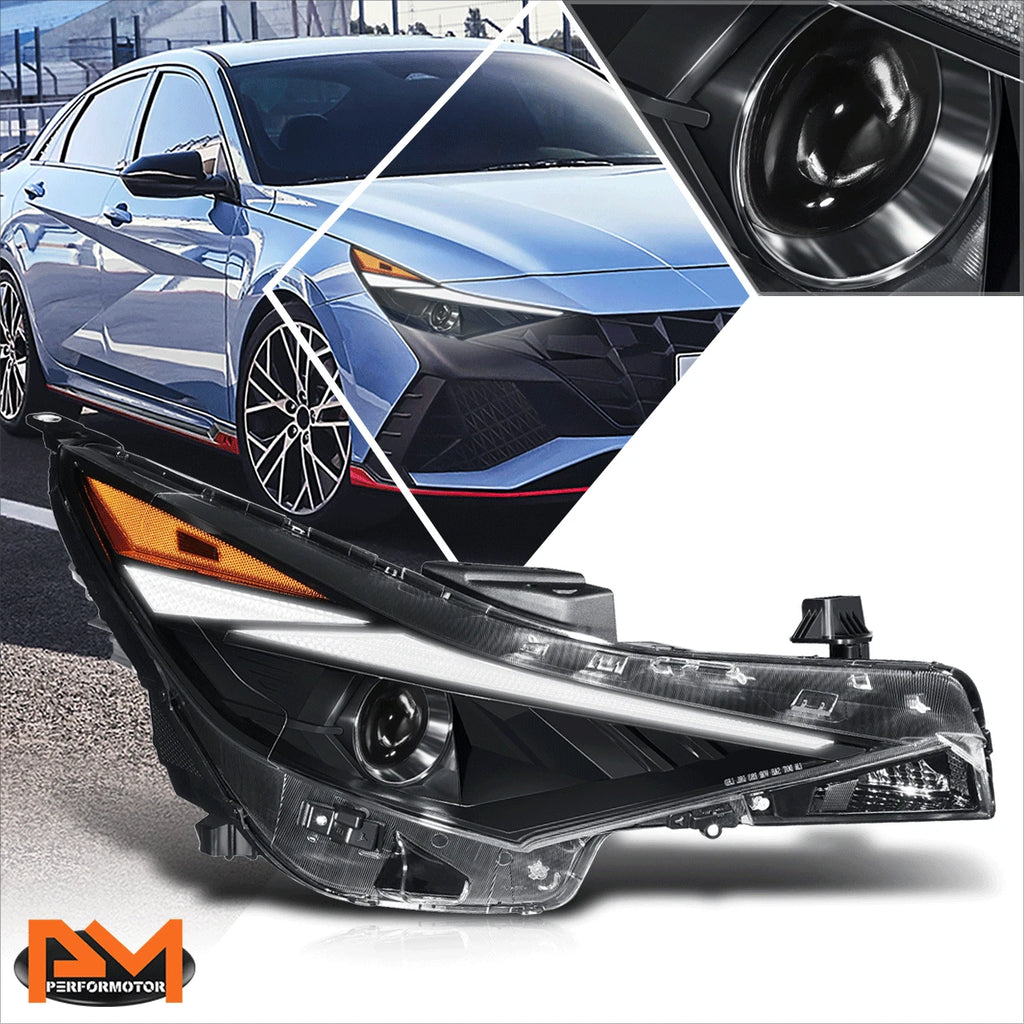 Right Side LED DRL Projector Headlight for Elantra (2021–2022)