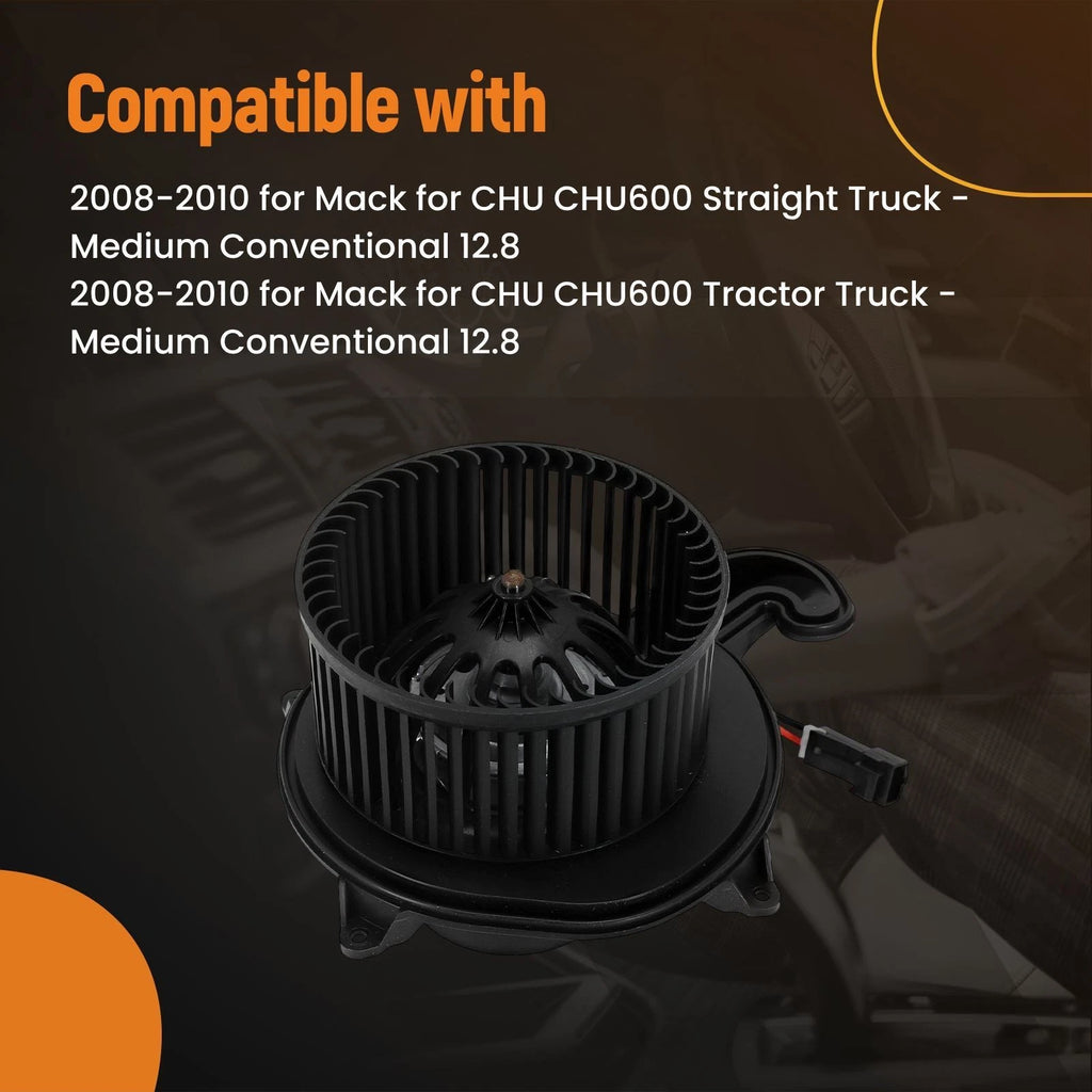 HVAC Heater Blower Motor with Fan Cage TL150-4113 for Mack CXU CXU600 (2008–2015)