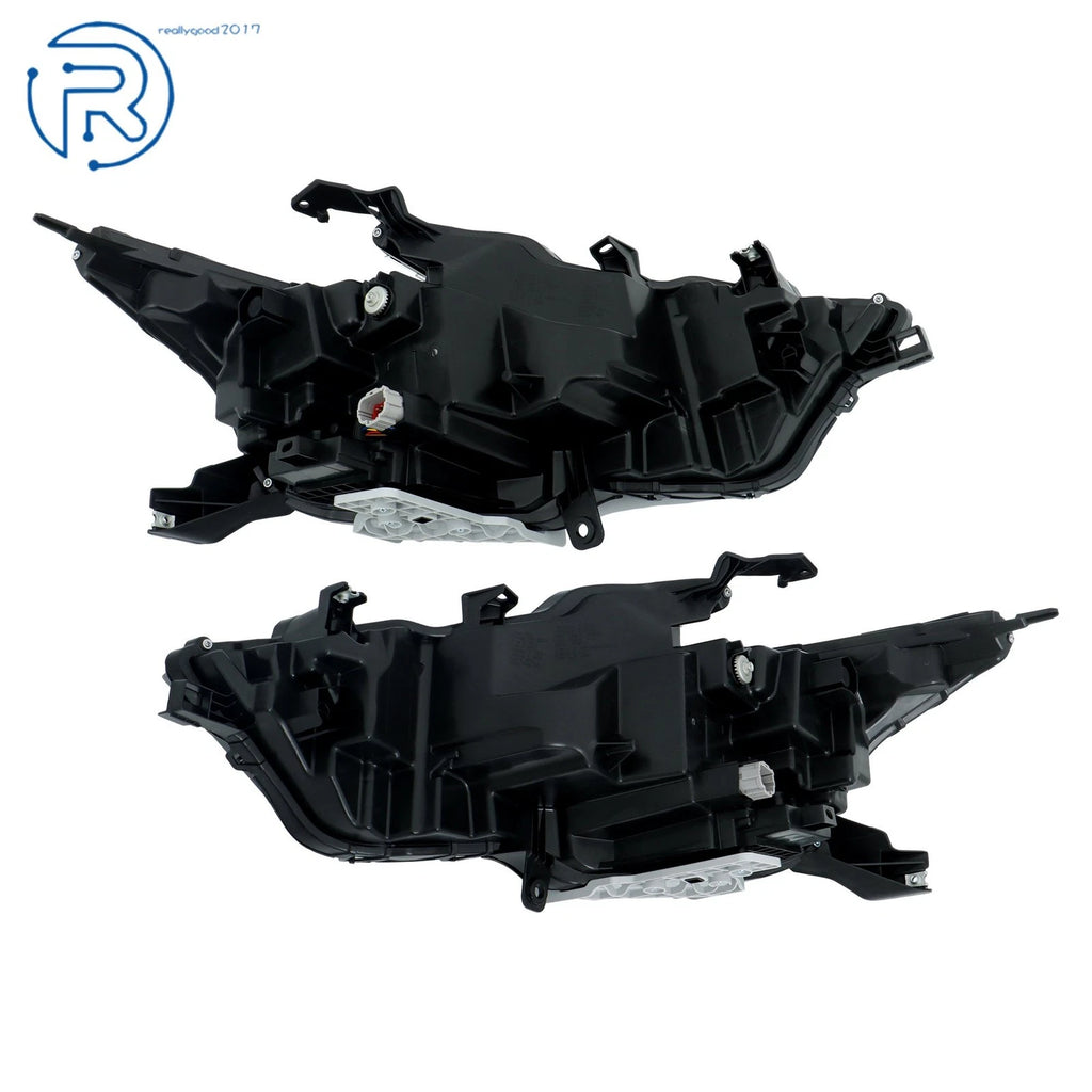Pair of LED Headlights for Nissan Maxima (2019–2021) Driver & Passenger Side Chrome