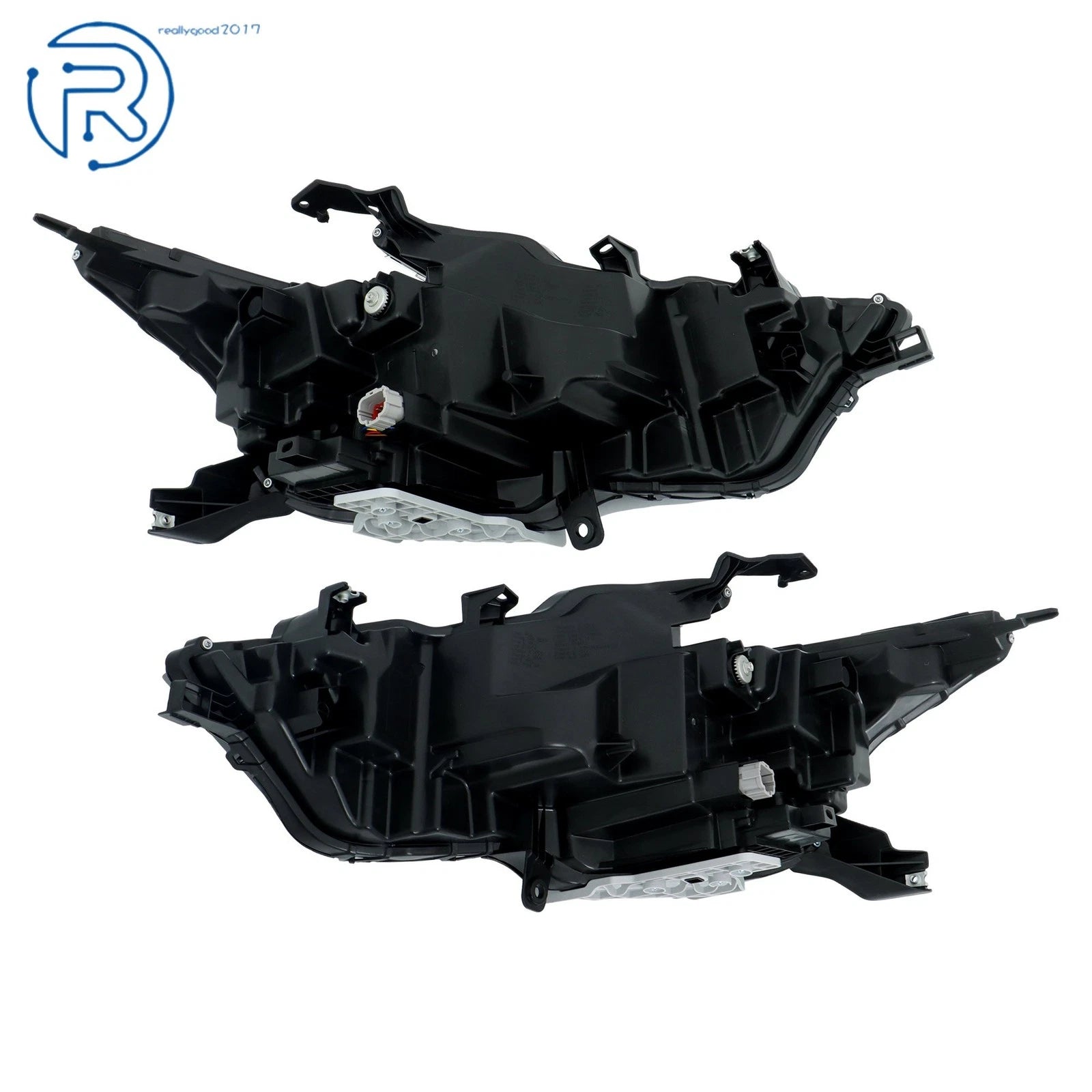 Pair of LED Headlights for Nissan Maxima (2019–2021) Driver & Passenger Side Chrome