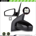 Power Black View Mirrors for Nissan Sentra (2007–2012) LH+RH Pair