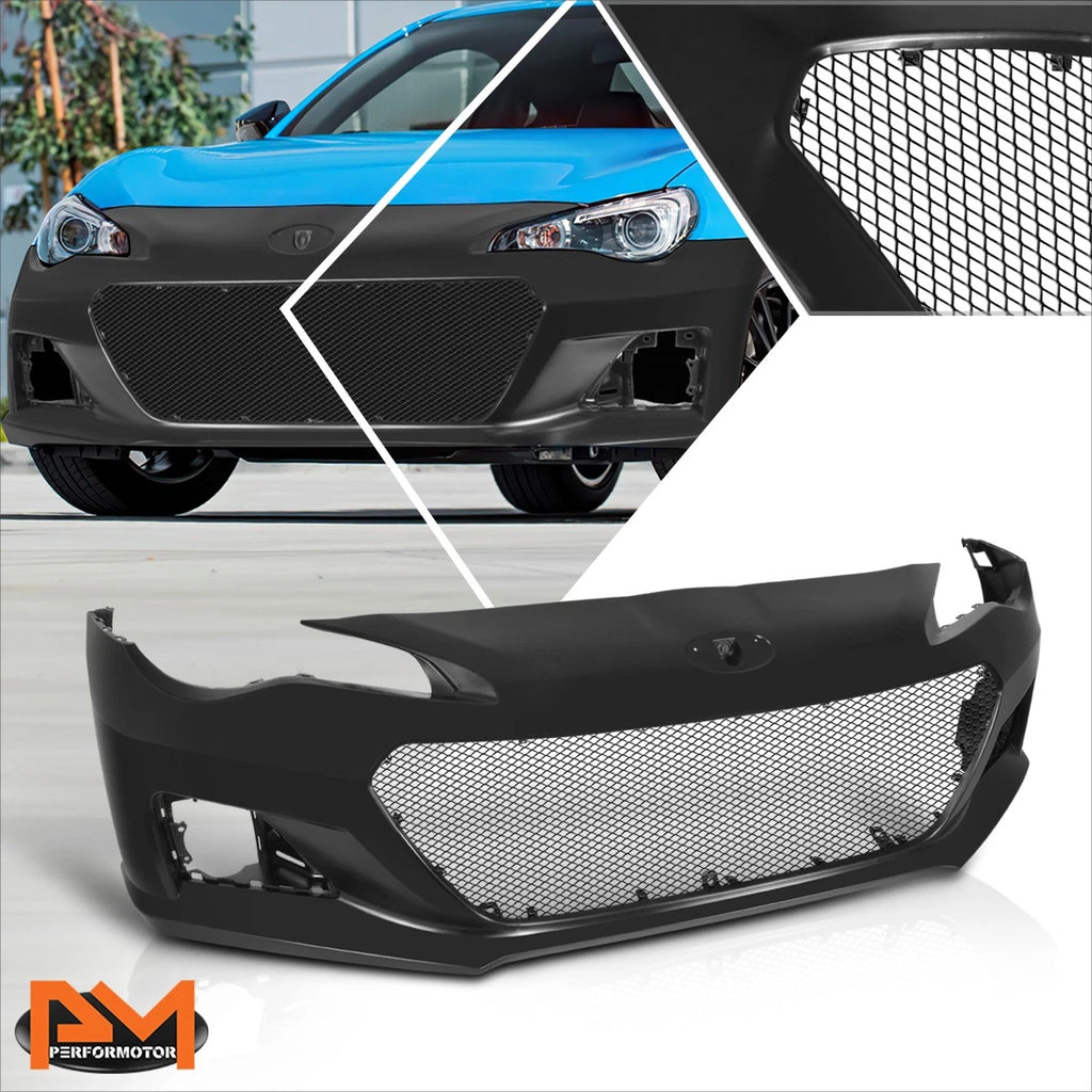 Diamond Meshed Front Bumper for Scion FR-S/Subaru BRZ (2013–2016)