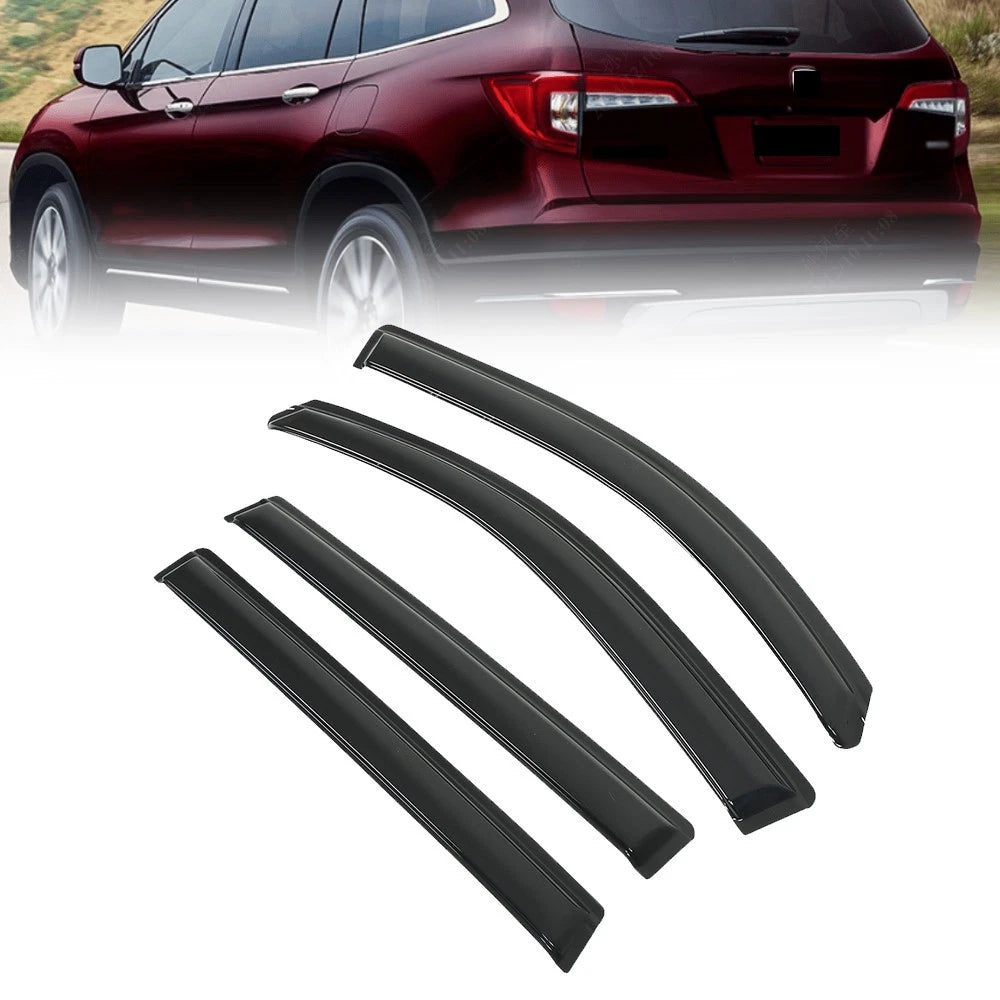 Out-Channel Window Vent Visors for Honda Pilot (2016–2022)