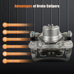 Front Pair Brake Calipers for Nissan Sentra (2000-2006)