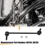 2pcs Front Sway Bar Links K8734 K8735 for Ford Taurus Mercury (1996–2007)