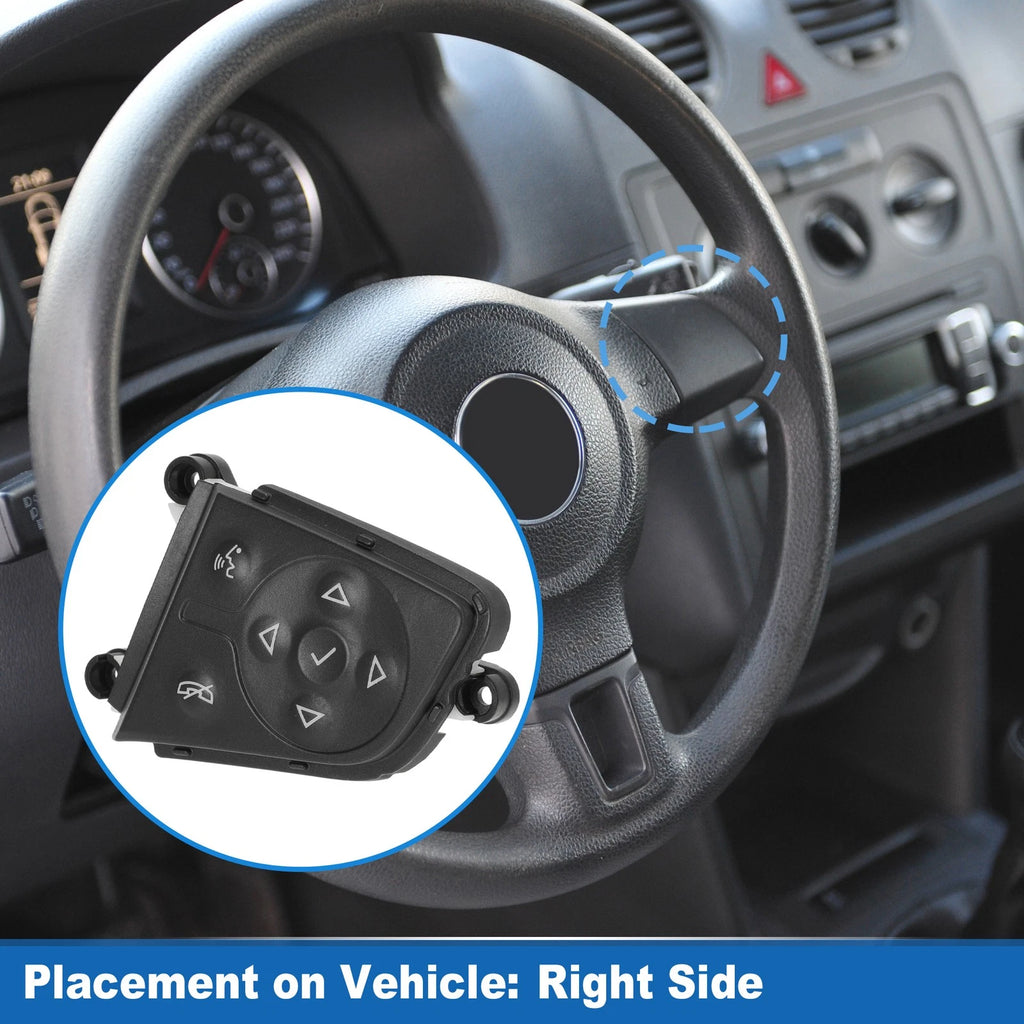 Right Steering Wheel Audio Phone Control Switch for Silverado Sierra (2014–2019) No. 23134237