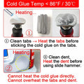 PDR100 Slide Hammer Dent Puller & Tabs for Car Repair Tools