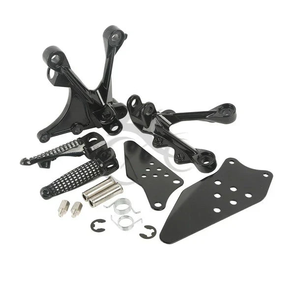 Front Driver Footpegs Bracket for Kawasaki Ninja ZX-6R ZX636 (2005-2008)