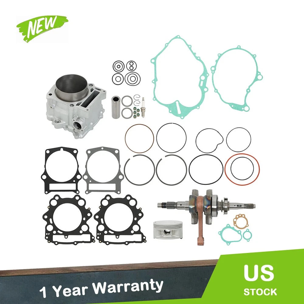 Engine Crankshaft Cylinder Repair Kit Gasket for Yamaha Grizzly 660 (2002–2008)