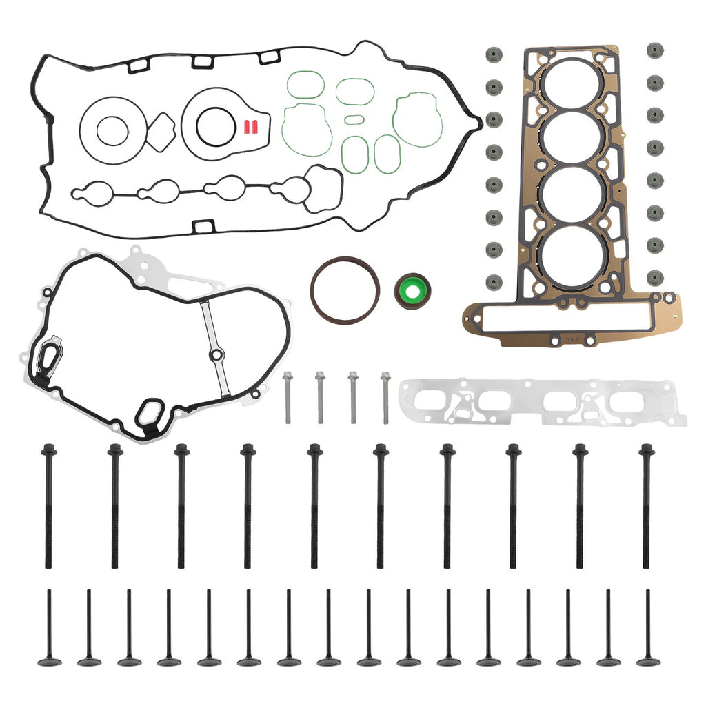 Engine Head Gasket Bolts Valves for GMC Chevrolet Equinox 2.4L (2010–2013)