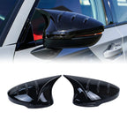 Gloss Black Side Mirror Cover Caps with Light for Honda Civic (2022–2026)