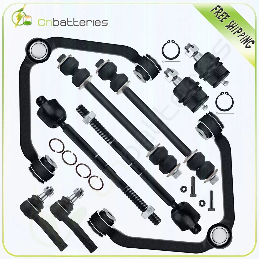 10Pcs Front Upper Control Arms Tie Rods Kit for Ranger Explorer B2500 B3000