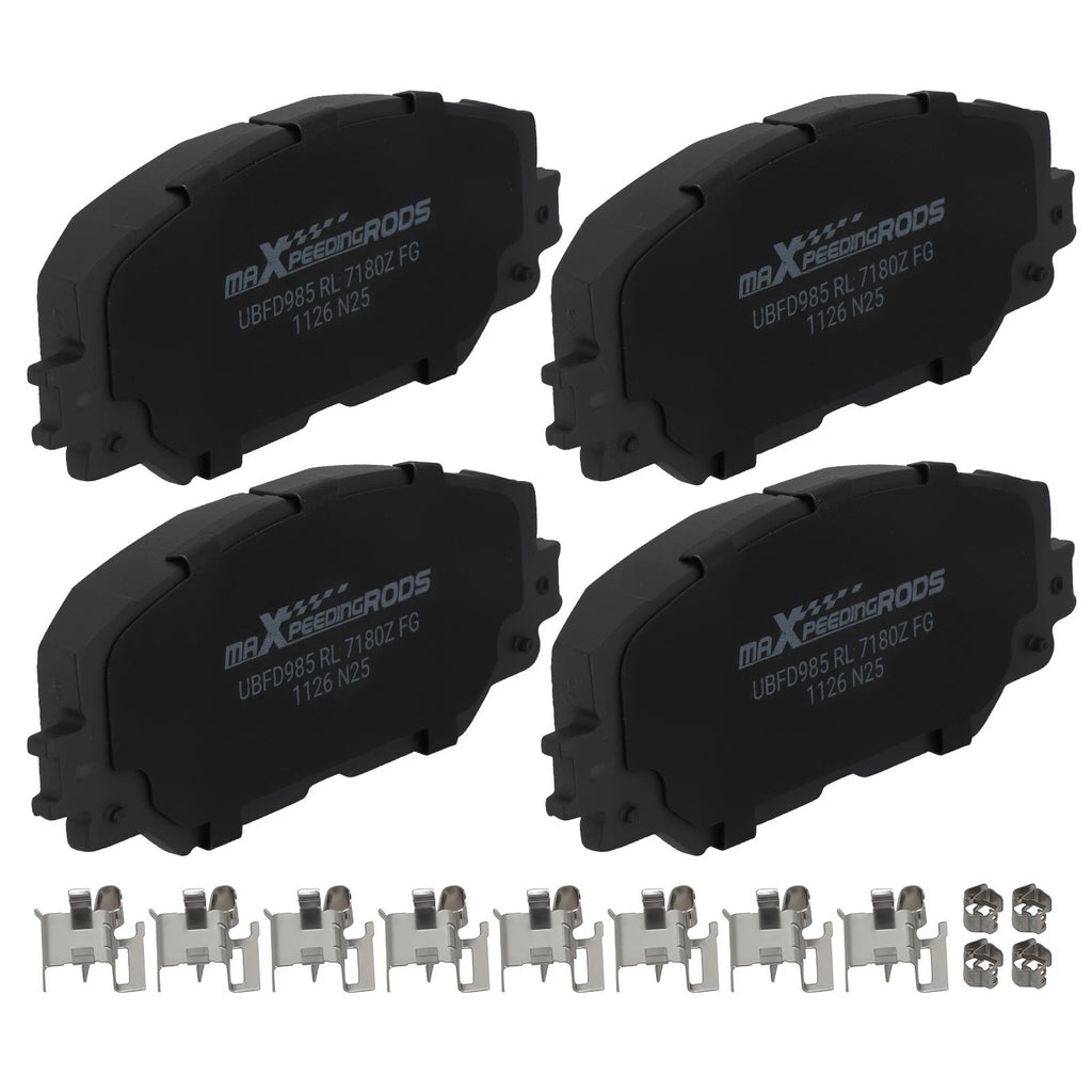 Front Ceramic Brake Pads Kit for Scion xB/xD (2008–2015) & Lexus HS250h (2010–2012)