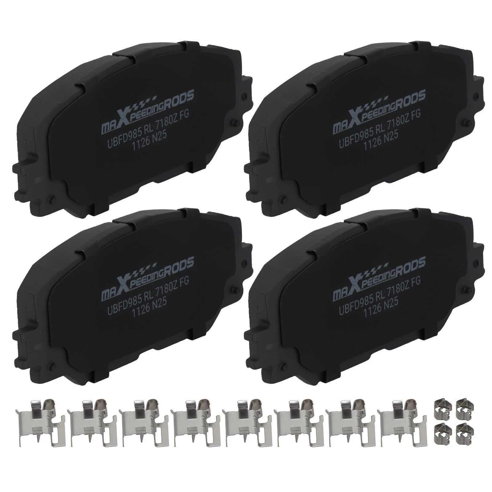 Front Ceramic Brake Pads Kit for Scion xB/xD (2008–2015) & Lexus HS250h (2010–2012)