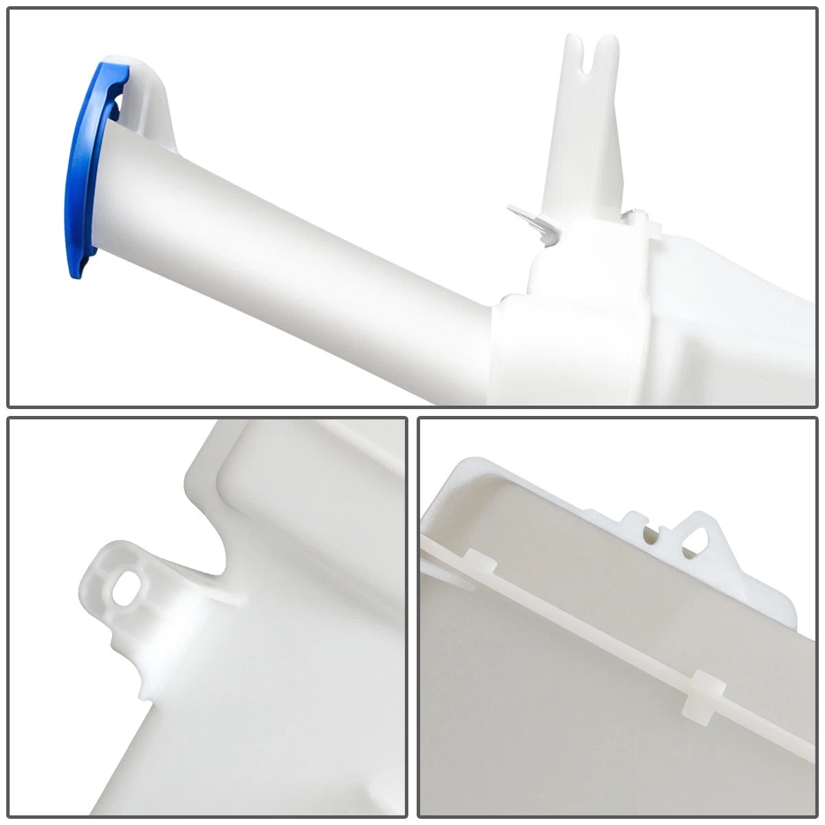 Windshield Washer Fluid Reservoir Tank Bottle w/ Cap & Pump for Elantra (2013–2014)