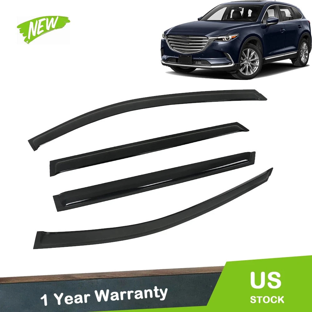 Window Visor Rain Guard for Mazda CX-9 (2016–2023)