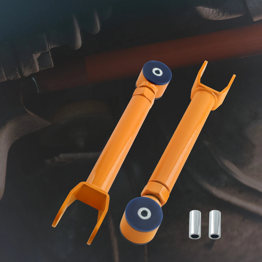 Set of 2 Heavy Duty Adjustable Front Upper Control Arms for Jeep Wrangler (1997–2006)