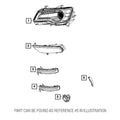 LED Fog Light for Chrysler Dodge Jeep (OEM Mopar)