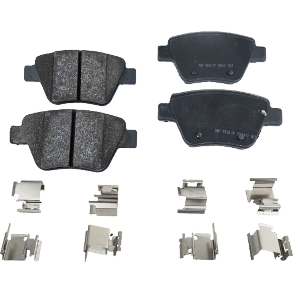 Brake Disc Rotors and Pads Kit for VW Jetta Beetle (2013–2017)