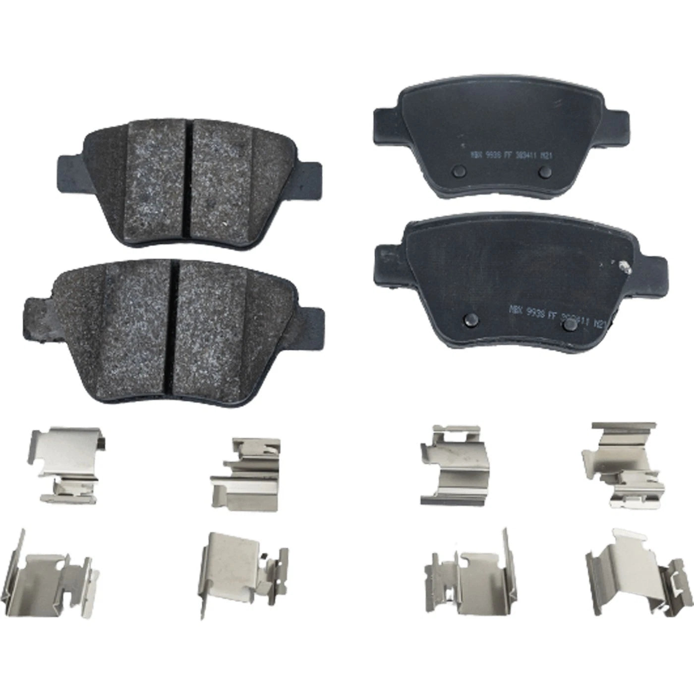 Brake Disc Rotors and Pads Kit for VW Jetta Beetle (2013–2017)