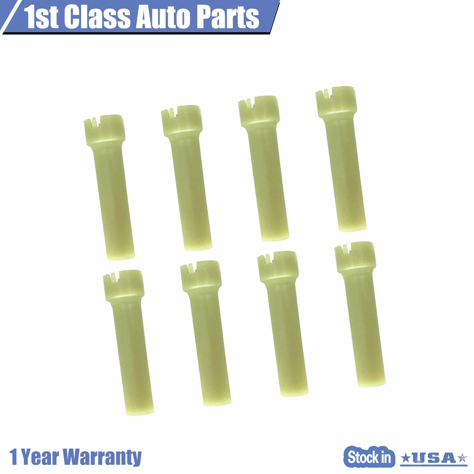 Set of 8 Central Port Spider Injector Clips for Chevy V6 (1996–2005)