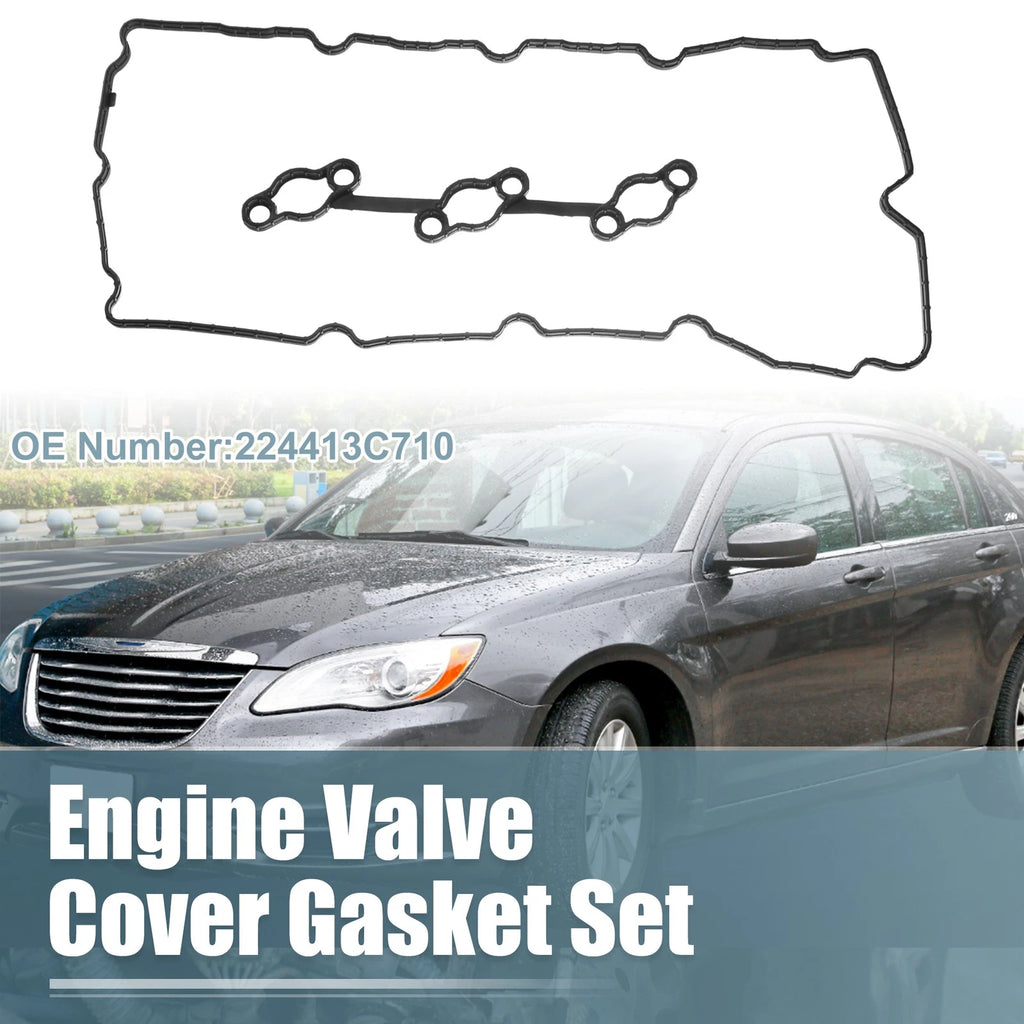 Set of 1 Right Side Valve Cover Gasket for Hyundai (No. 224413C710)
