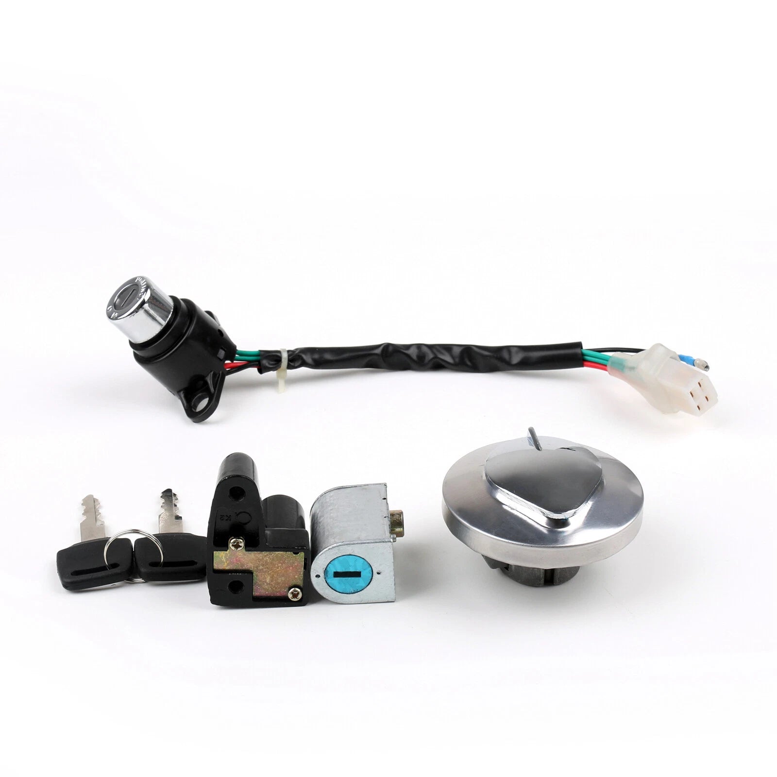 Ignition Switch Lock & Fuel Gas Cap Key Set for Honda CMX250 (1985–2014)