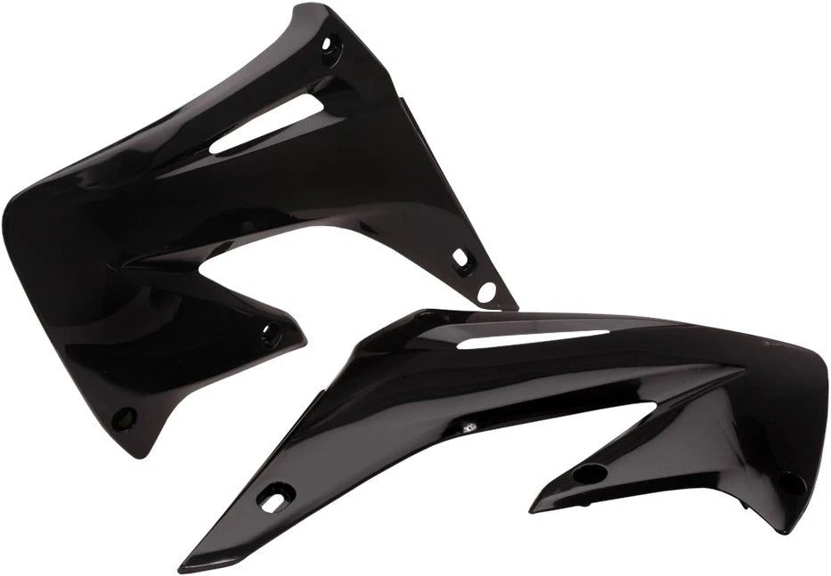Acerbis Radiator Shrouds for Honda CR125R CR250R (2002–2007) Black