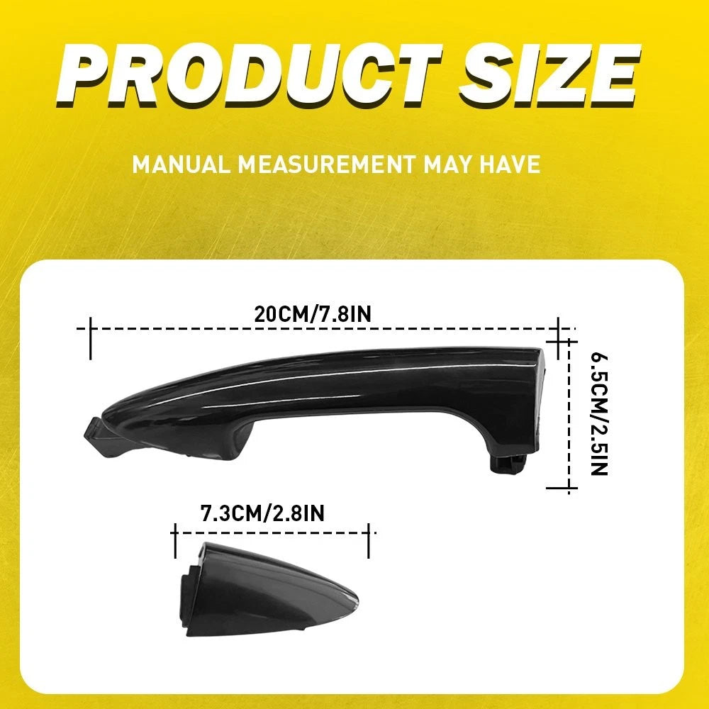 Rear Left Exterior Door Handle for Hyundai Accent (2012–2017)