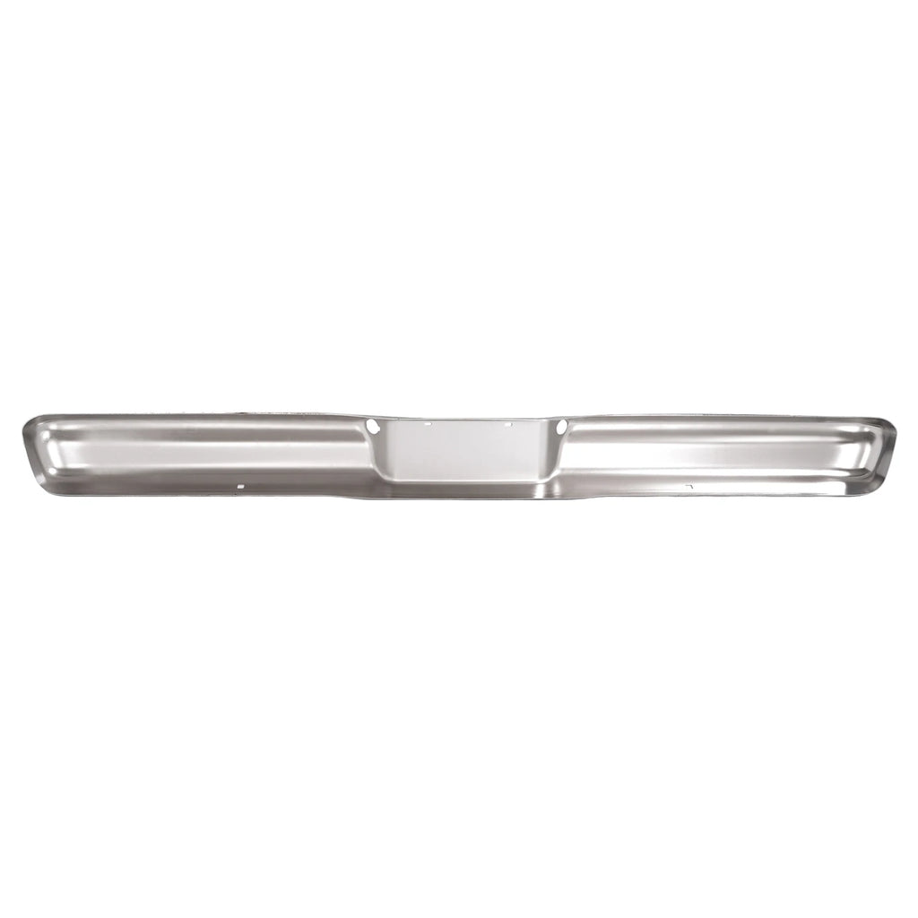 Chrome Steel Rear Bumper Face Bar for Ford F-150 Bronco (1973–1979)