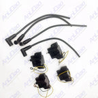Set of 4 Ignition Coils for Johnson Evinrude Outboard (18-5176, 0582106, 0582366, 0581998)