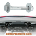 Set of 2 Camber Eccentric Bolts for Volkswagen Beetle Convertible (2013–2019)