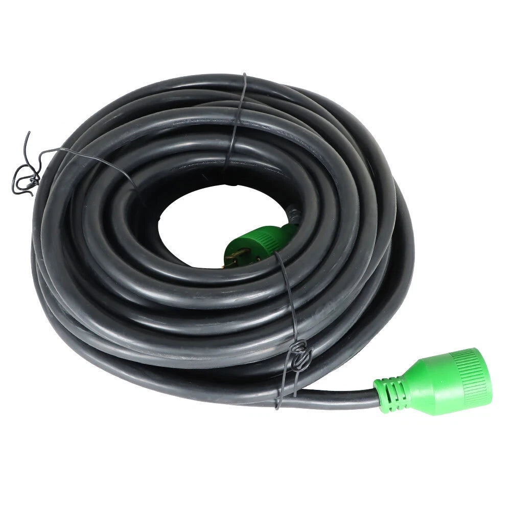 30 Amp Generator Extension Cord for NEMA L14-30P to L14-30R (40/50/75/100FT)