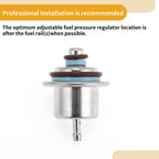 Fuel Pressure Regulator for Chevy Silverado 1500 (2003) No. 96130880 Metal
