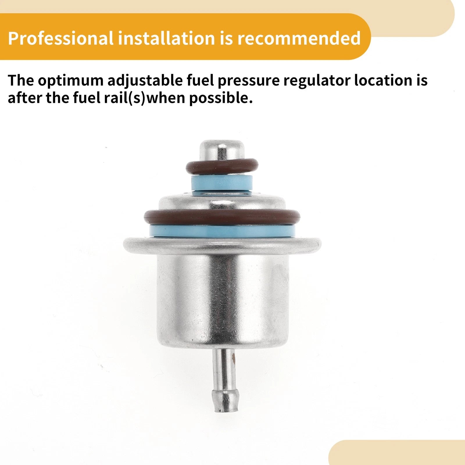 Fuel Pressure Regulator for Chevy Silverado 1500 (2003) No. 96130880 Metal